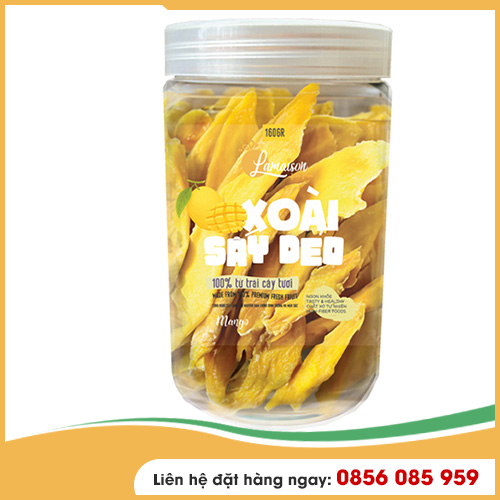 Xoài Sấy Dẻo<br>Khối Lượng Tịnh: 160gr